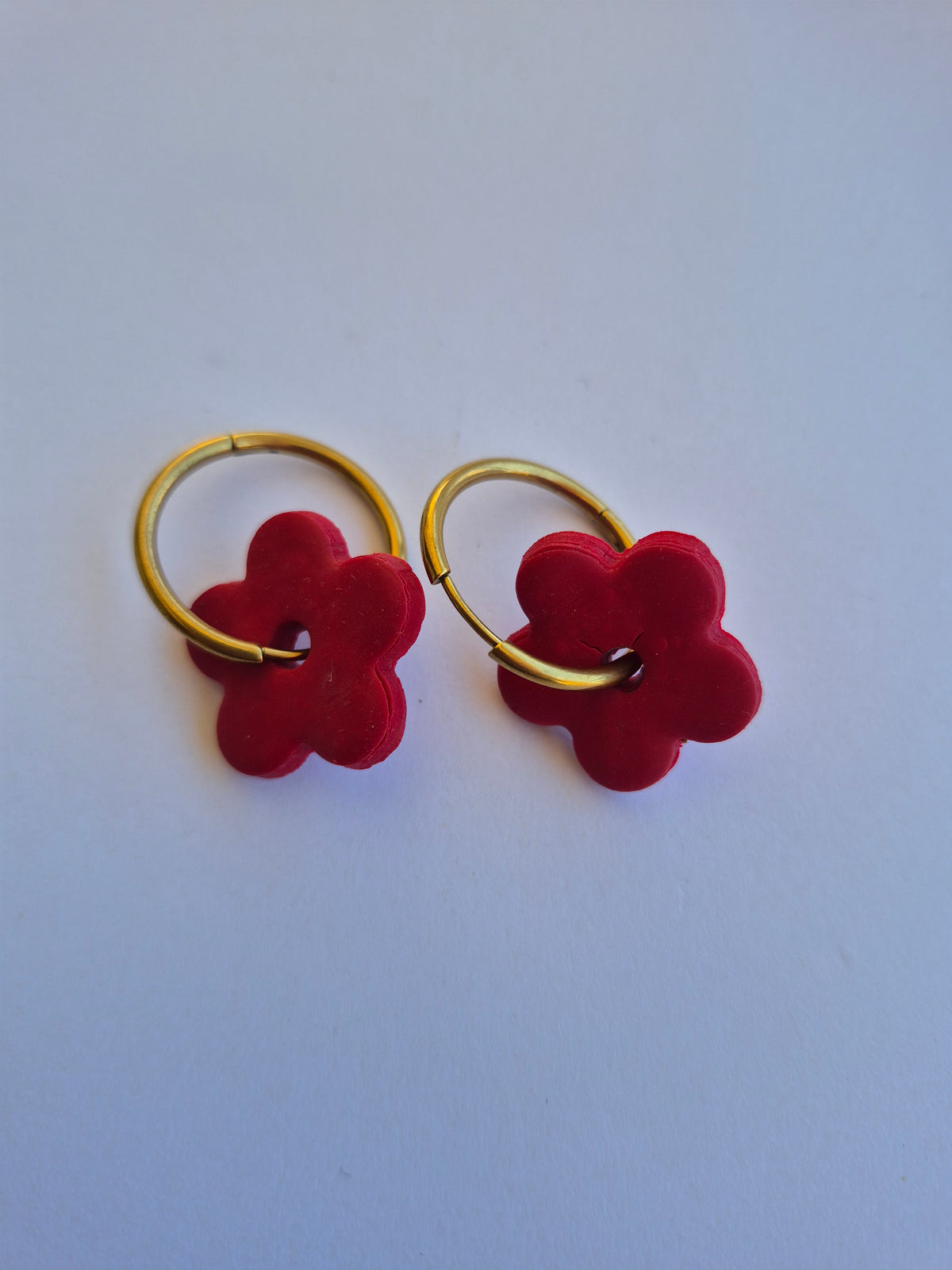 Pendientes Flor en aro