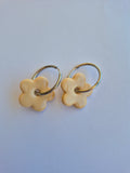 Pendientes Flor en aro