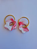 Pendientes Flor en aro