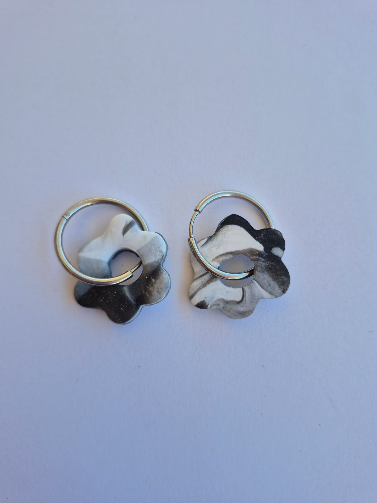 Pendientes Flor en aro
