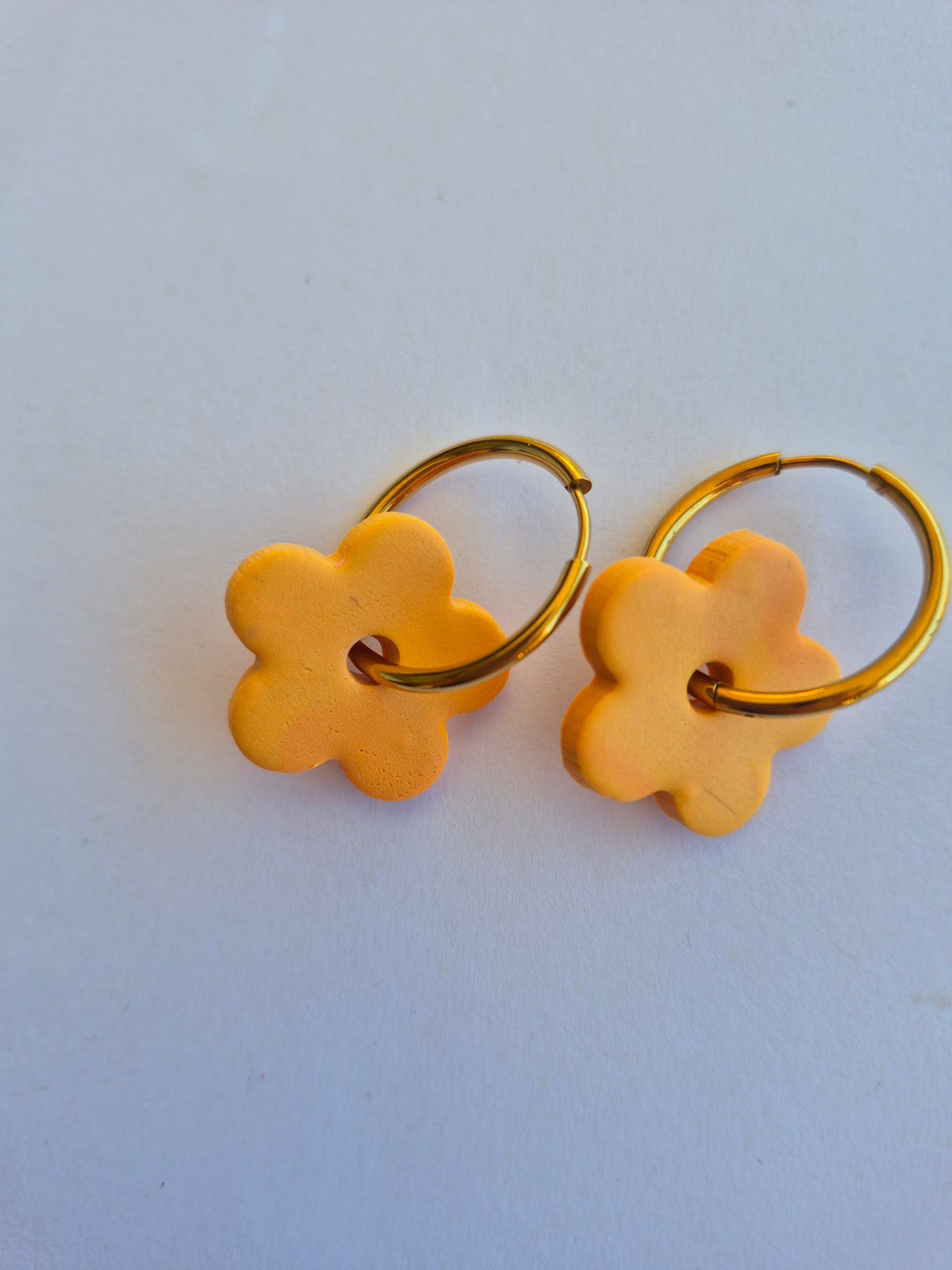 Pendientes Flor en aro