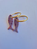 Pendientes Pez aro